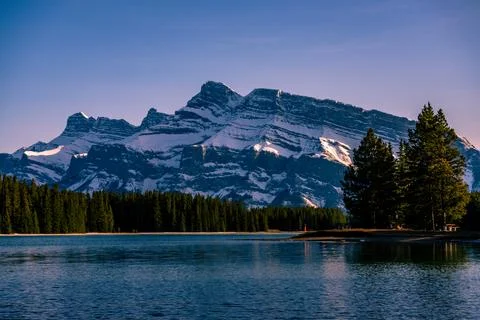 Mountain Range landscape Stock Photos