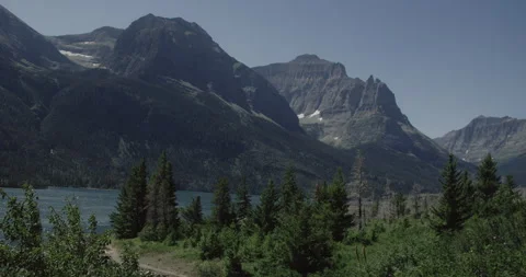 Mountain range in Montana 스톡 동영상 246825536