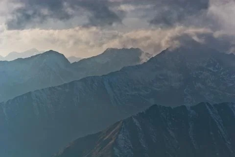 Mountain range Stock Photos