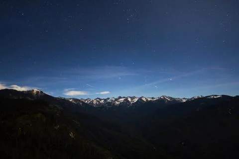 Mountain range 库存照片