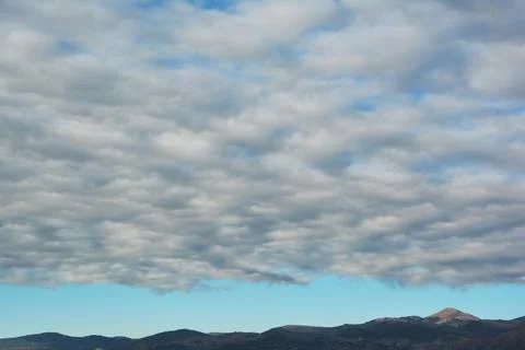 Mountain range scenery Stock Photos