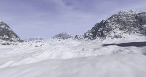 Mountain Range Stunt Flying (2160p 25fps) Stock Footage 247458099