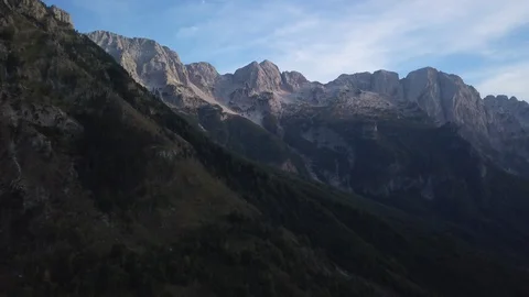 Mountain range at sunrise Stock-Footage 129345969