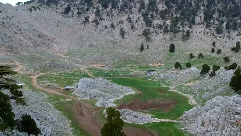 Mountain range in the Taurus mountains Stock Footage 220084188