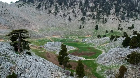 Mountain range in the Taurus mountains Stock Footage 220084951
