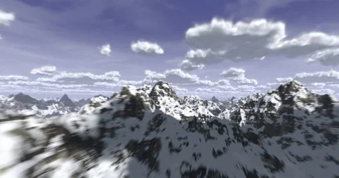 Mountain Range Thrill Ride (2160p 23.976) Stock Footage 242959066
