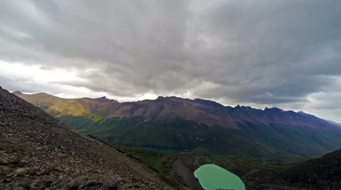 Mountain Range Time Lapse 4K UHD Video stock 49918504