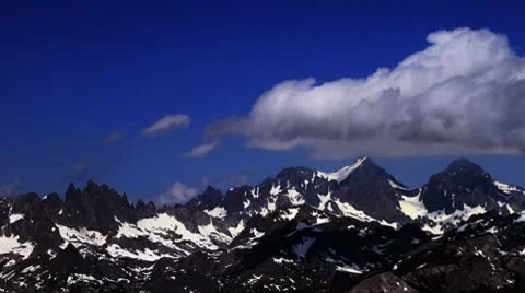 Mountain Range Time Lapse Vídeos de archivo 10767441
