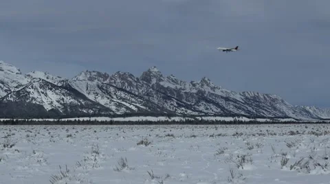Mountain Range in Wyoming Stock Footage 62783213