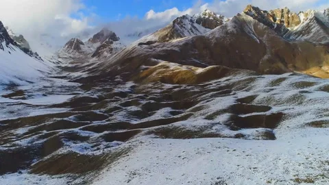 Mountain range Zagros. Mountain systems of Iran. Video stock 118692624