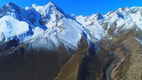 Mountain range Zagros. Mountain systems of Iran. Video stock 118696541