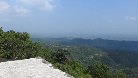 Mountain ranges of central India Video stock 111271930