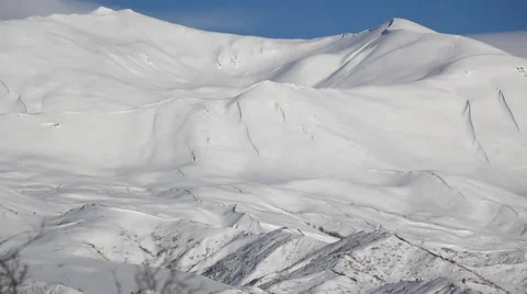 Mountain Ranges Snow Alaska Stock Footage 38764796