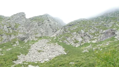 Mountain Ravine Stock Footage 79505042