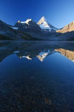 Mountain reflection Stock Photos
