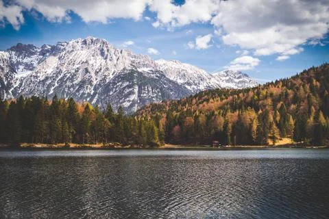 Mountain reflection Stock Photos