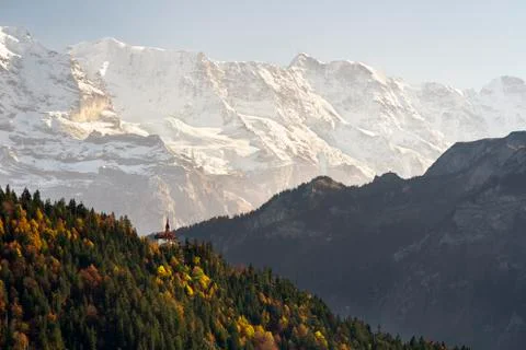 Mountain residence Stock Photos