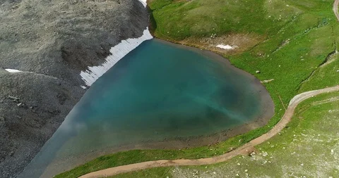 Mountain reveal Stock Footage 121176161