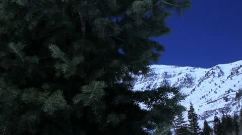 Mountain Reveal Shot Stock Footage 10818565