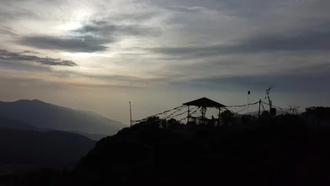 Mountain Reveal Shot Video stock 268556503