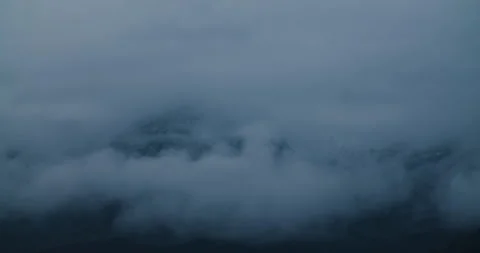 Mountain Reveal in a Timelapse Stock Footage 251614664