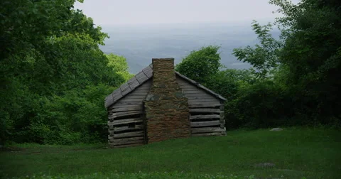 Mountain Ridge Cabin Stock Footage 50945860