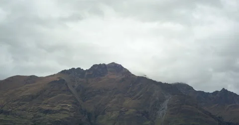 Mountain Ridge Close Up Time-lapse Stock Footage 63488783