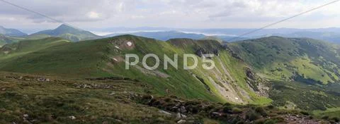Mountain ridge Stock Photos