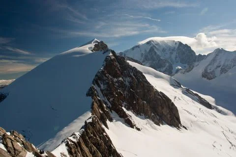 Mountain ridge Stock Photos