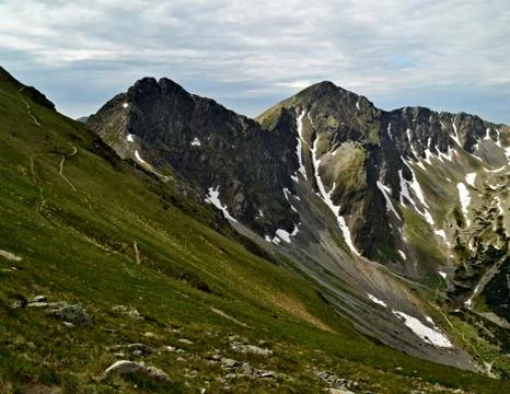 Mountain ridge Stock Photos