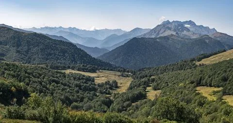 Mountain ridge 스톡 사진