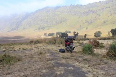 MOUNTAIN RIDING Stock Photos
