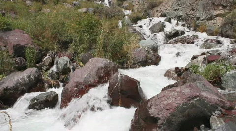 Mountain river 001 Video stock 853333