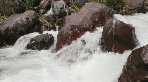 Mountain river 003 Stock Footage 853322