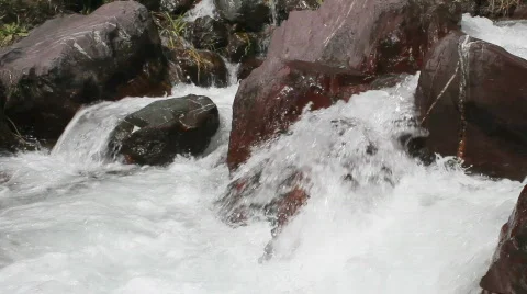 Mountain river 004 Video stock 853318