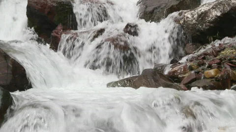 Mountain river 007 Video stock 853320