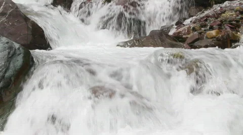 Mountain river 008 Stock Footage 853317