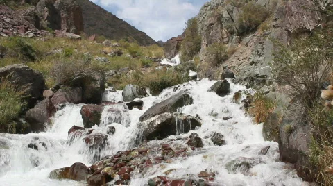 Mountain river 009 Video stock 853343