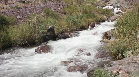 Mountain river 015 Stock Footage 7134032