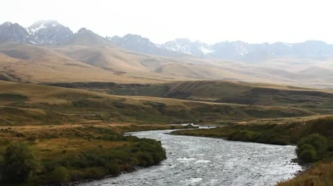 Mountain river 023 Stock Footage 9026395