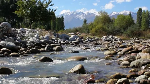 Mountain river 031 Stock Footage 7737094