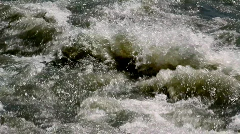 Mountain river 1 Video stock 776792