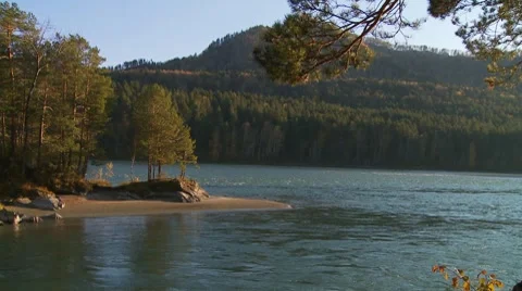 Mountain river 10 Video stock 7694954