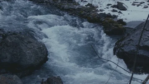 Mountain river 2 Stock Footage 78138549