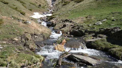 Mountain river 2 Stock Footage 198378844