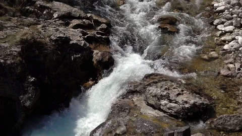 Mountain River 2 Slow Motion Stock Footage 82667941