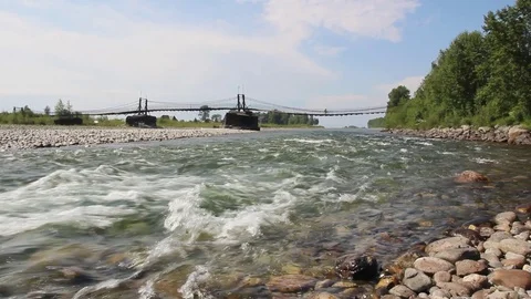 Mountain river 3 Stock Footage 87873582