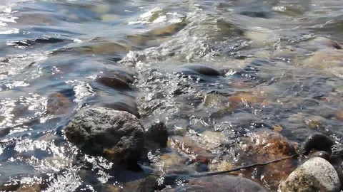 Mountain river 4 Stock Footage 87873604