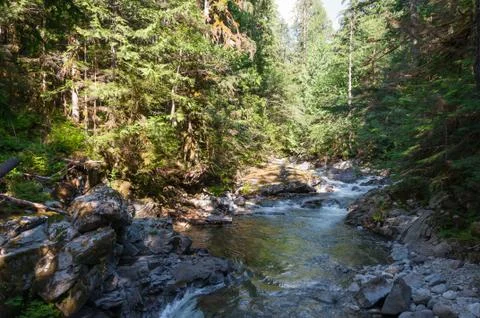 Mountain river 5 Stock Photos