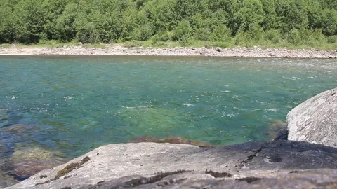 Mountain river 6 Stock Footage 87873649